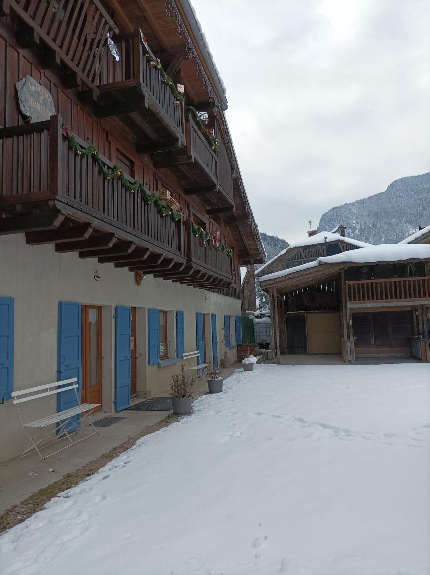 Chalet La Ferme D'Henriette, A Samoëns Dış mekan fotoğraf